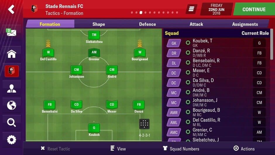 Football Manager 2019 Mobile screenshot 3