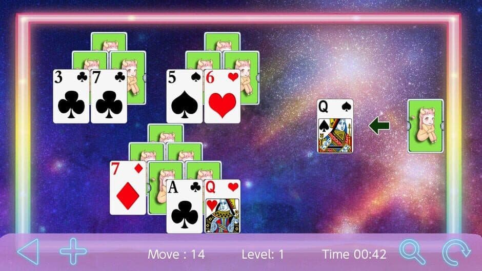 Zodiac Tri Peaks Solitaire screenshot 1