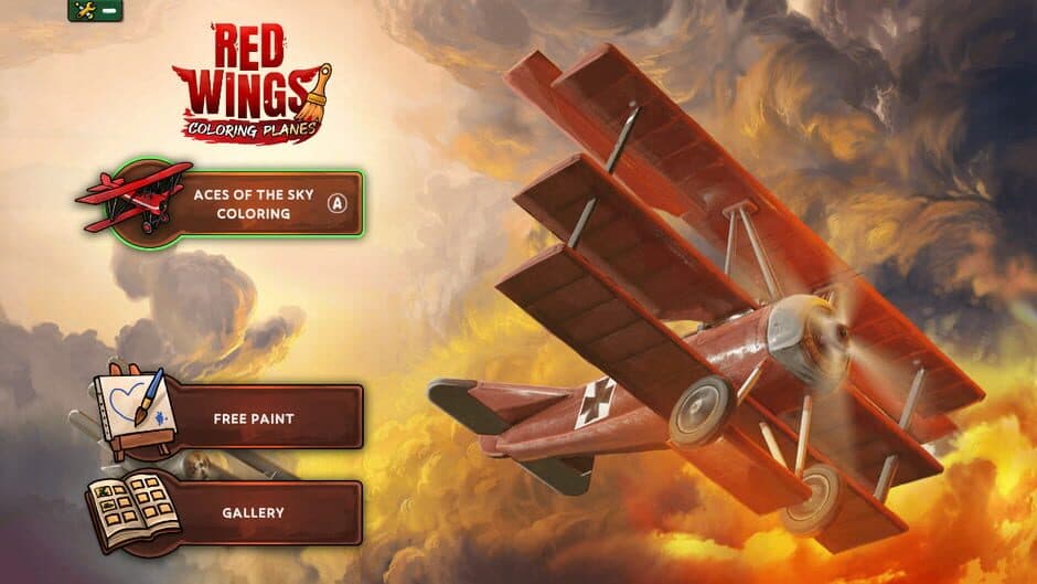 Red Wings: Coloring Planes screenshot 1
