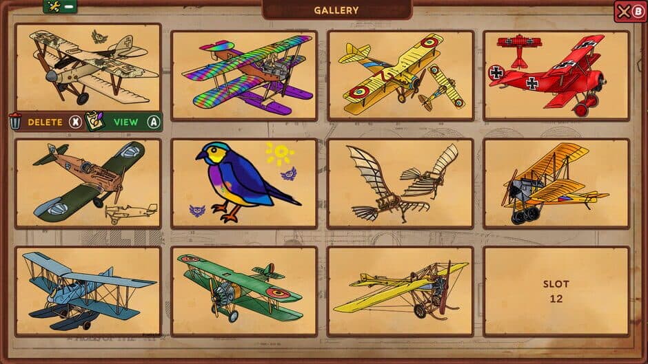 Red Wings: Coloring Planes screenshot 6