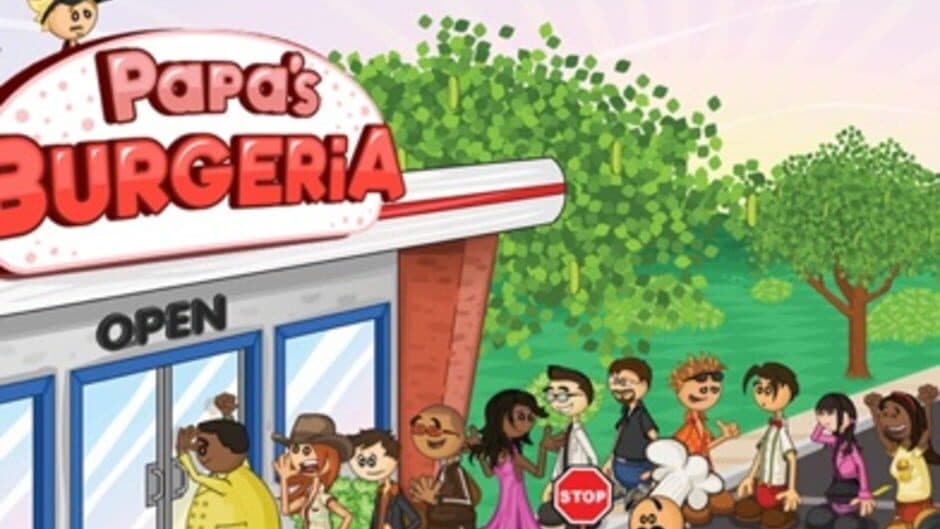 Papa's Burgeria to Go! screenshot 1