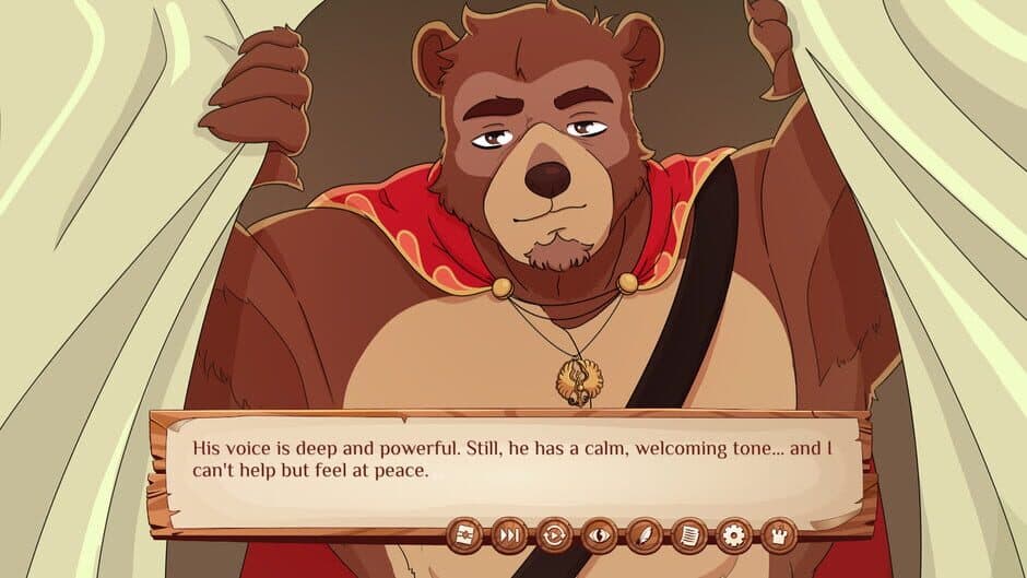 Burrow of the Fallen Bear: A Gay Furry Visual Novel screenshot 4