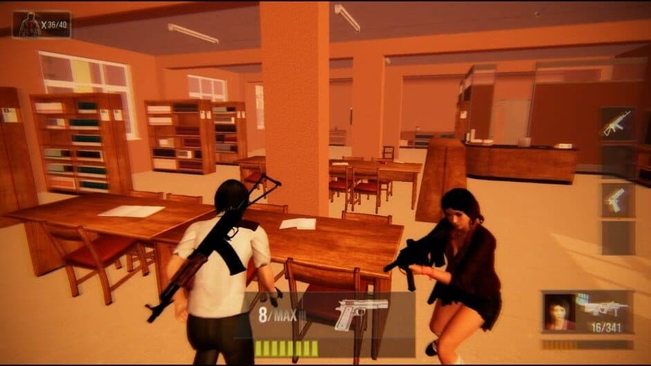 Haunted Zombie School screenshot 1