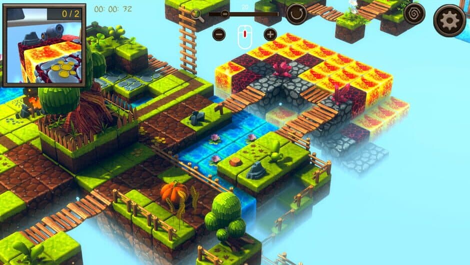 Hidden Cube World Top-Down 3D screenshot 4