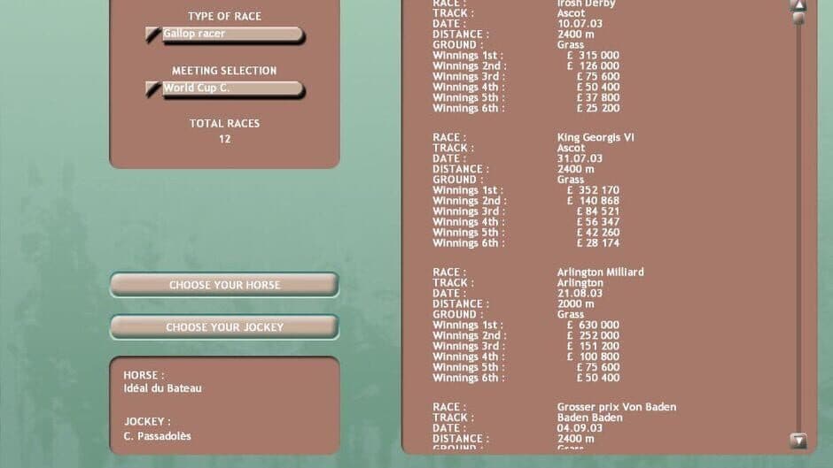 Final Stretch: Horse Racing Sim screenshot 2