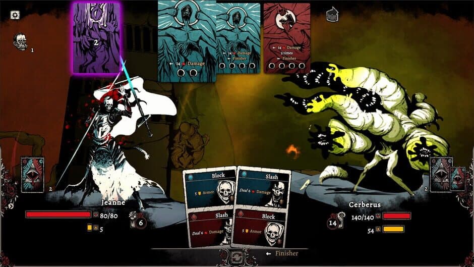 Nadir: A Grimdark Deckbuilder screenshot 2