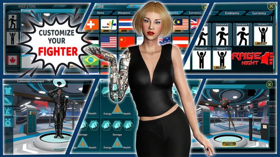 Rage Night screenshot 1