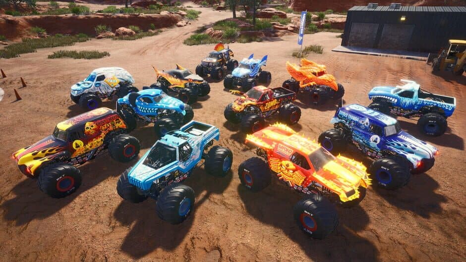 Monster Jam Steel Titans: Fire & Ice Truck Bundle screenshot 5