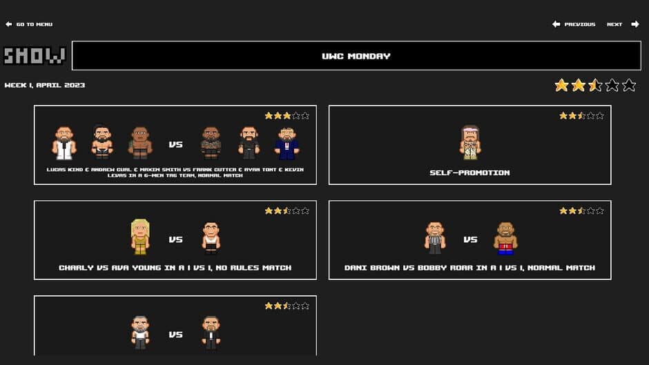 Wrestling Manager 2023 screenshot 2