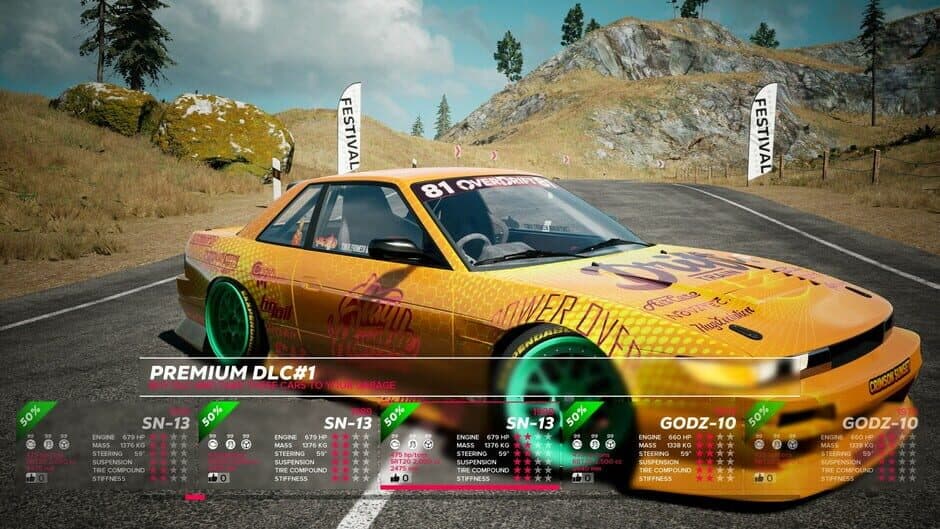 OverDrift Festival: Premium Cars Pack#1 screenshot 3