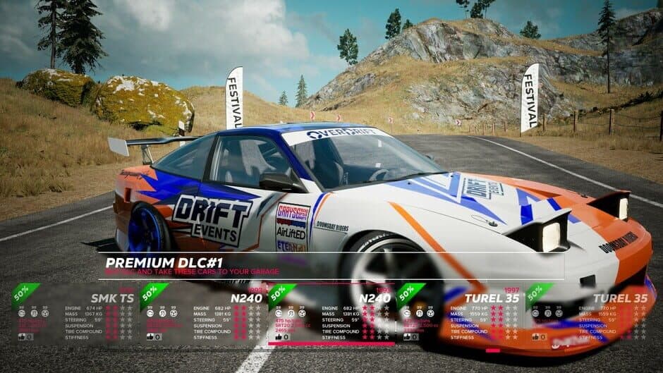OverDrift Festival: Premium Cars Pack#1 screenshot 1
