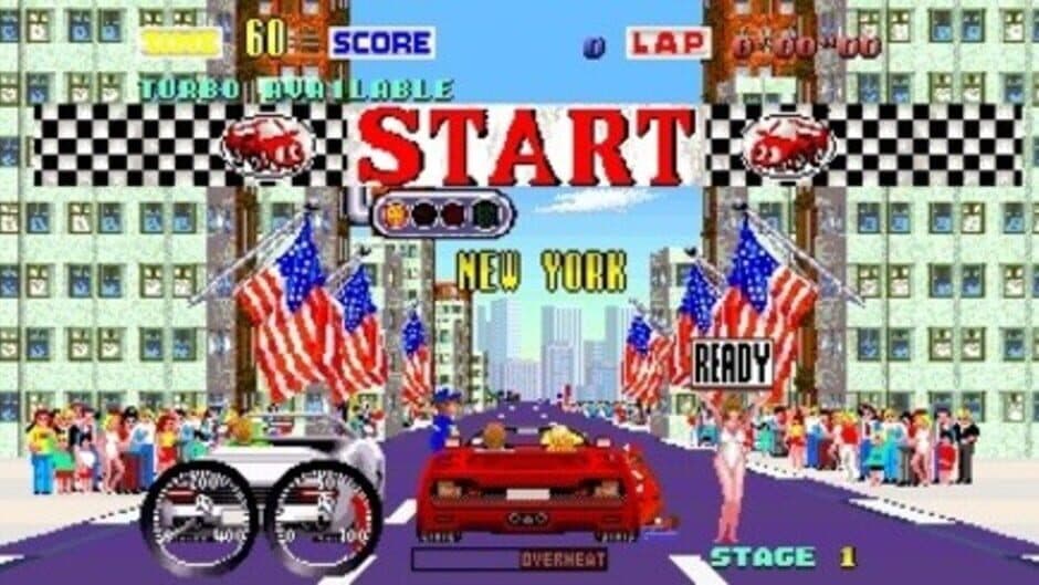 3D Turbo OutRun screenshot 1