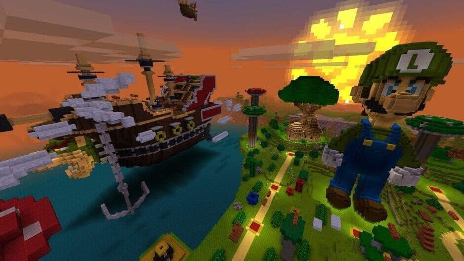 Minecraft: Super Mario Mash-up screenshot 2
