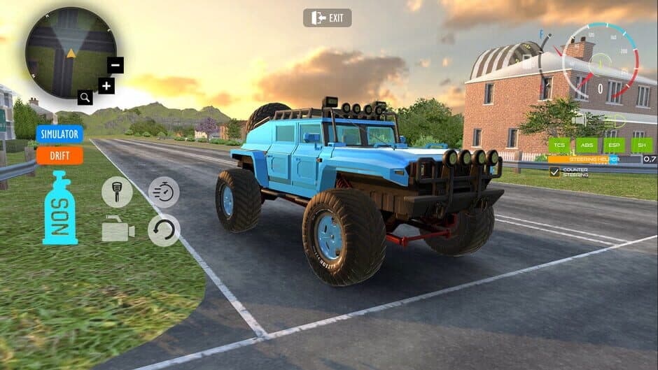 Offroad Jeep 4x4: Car Driving Simulator screenshot 3