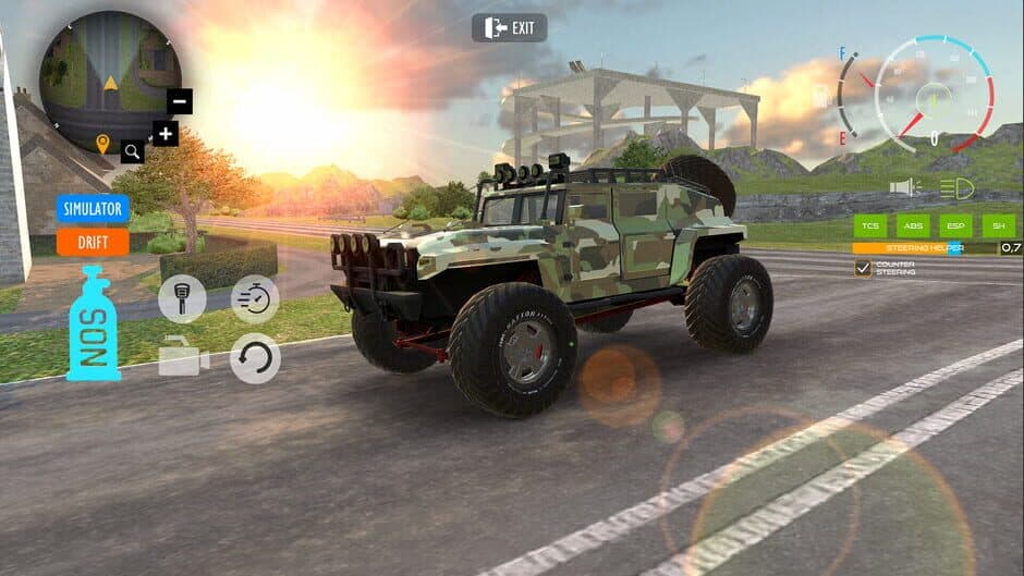 Offroad Jeep 4x4: Car Driving Simulator screenshot 1