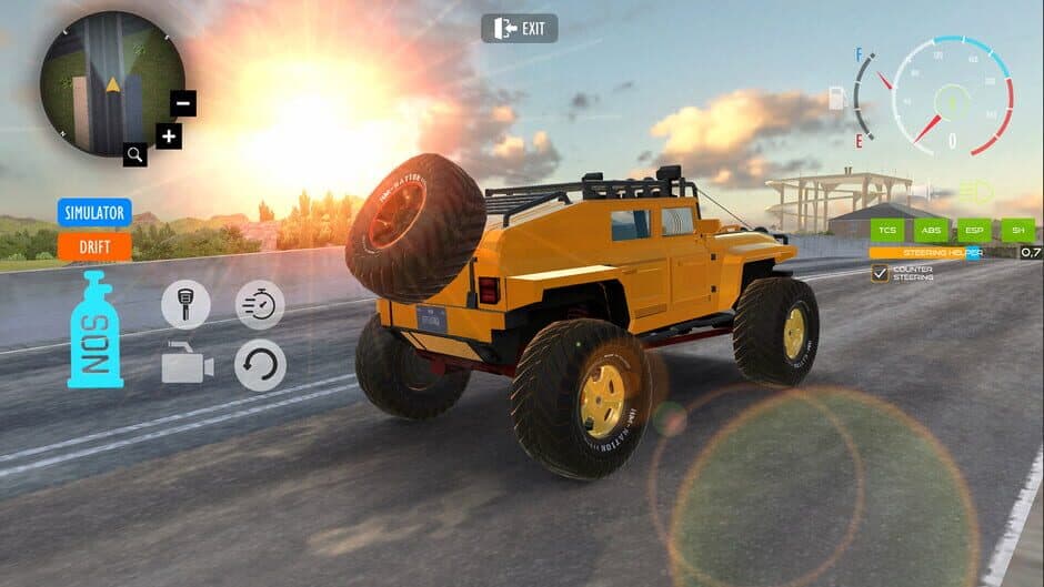 Offroad Jeep 4x4: Car Driving Simulator screenshot 4