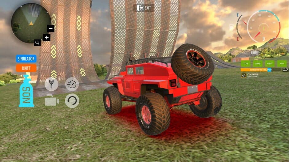 Offroad Jeep 4x4: Car Driving Simulator screenshot 2