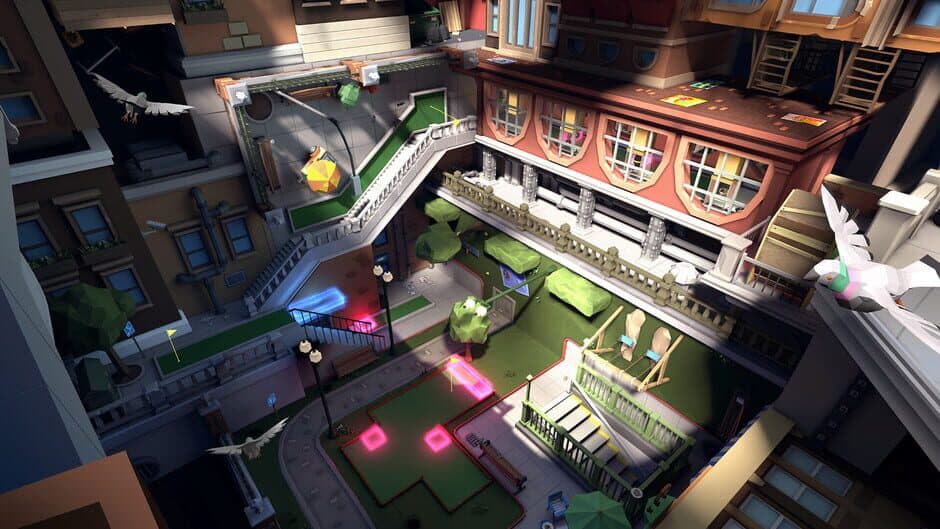 Walkabout Mini Golf: Upside Town screenshot 1