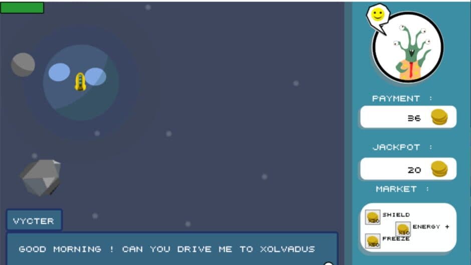 Taxi of the Asteroids screenshot 1