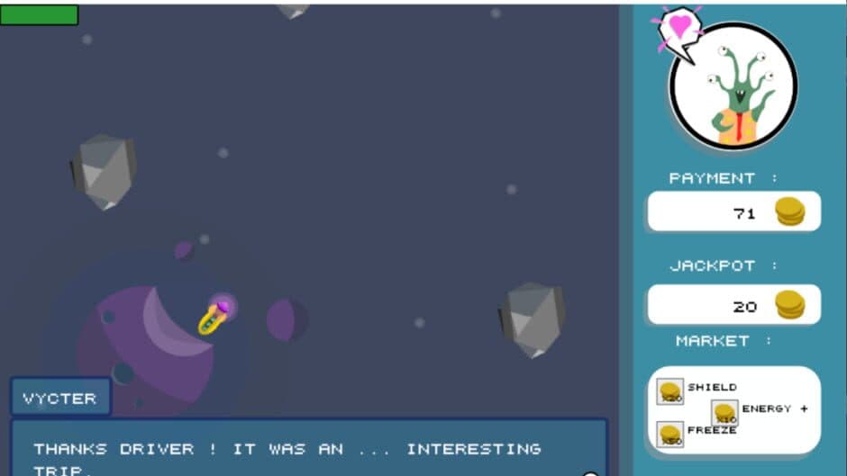 Taxi of the Asteroids screenshot 2