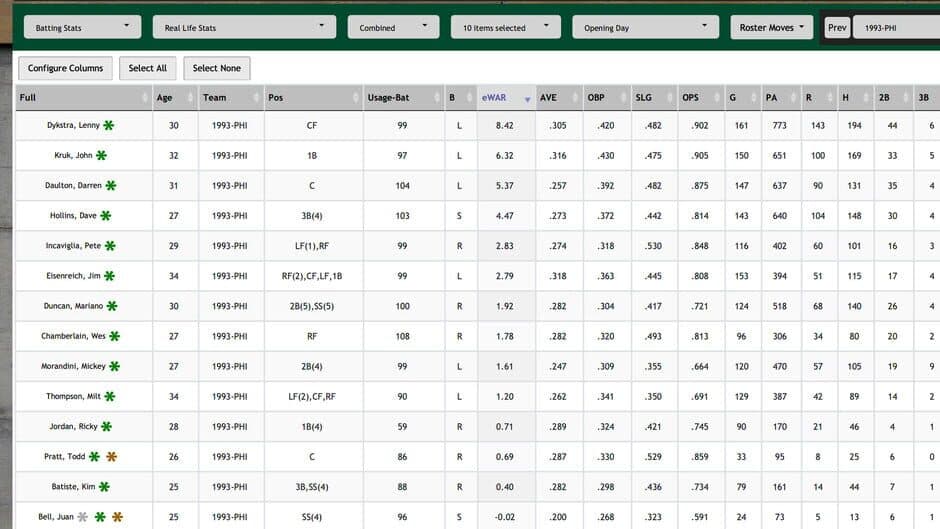 Digital Diamond Baseball V11 screenshot 5