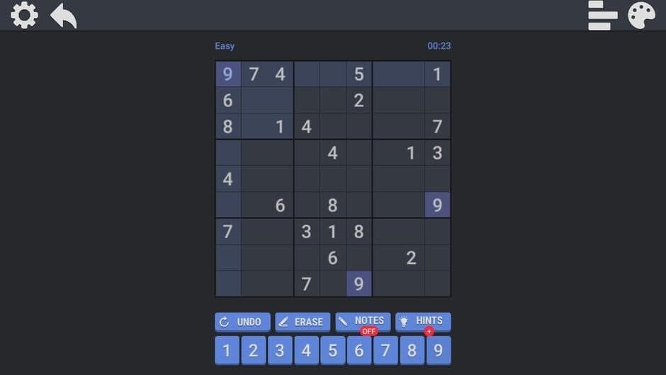 Numbers and Squares screenshot 2