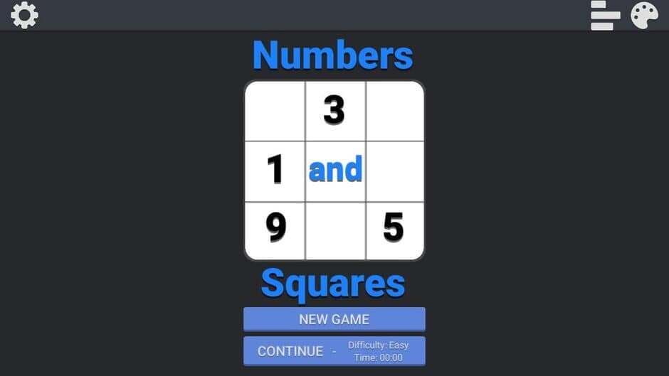 Numbers and Squares screenshot 3