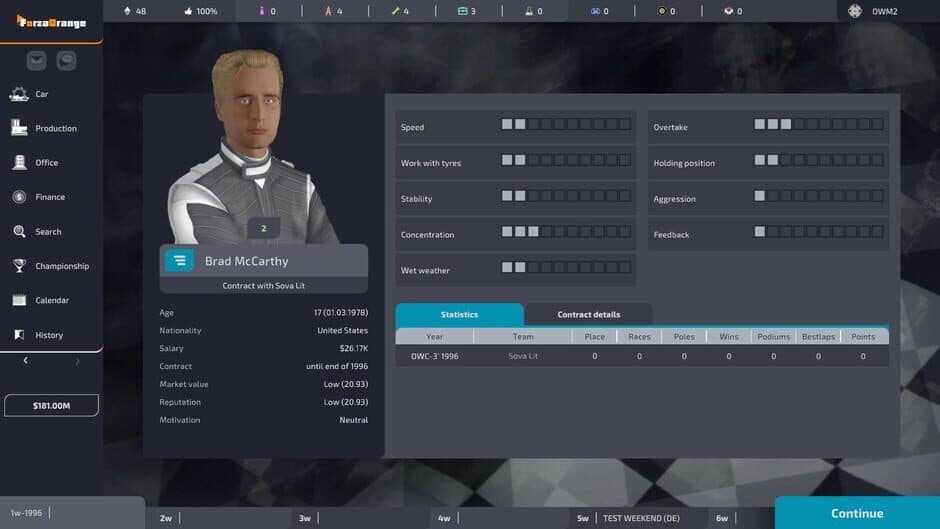 Open Wheel Manager 2 screenshot 3