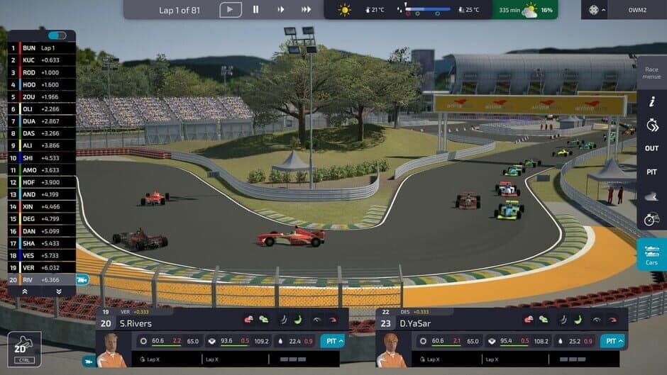 Open Wheel Manager 2 screenshot 1