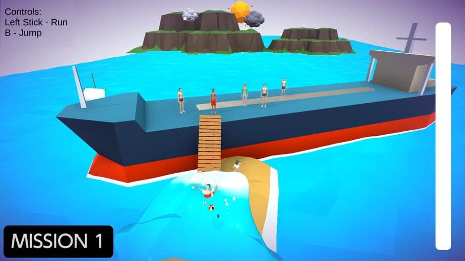 Waves Running Simulator screenshot 1