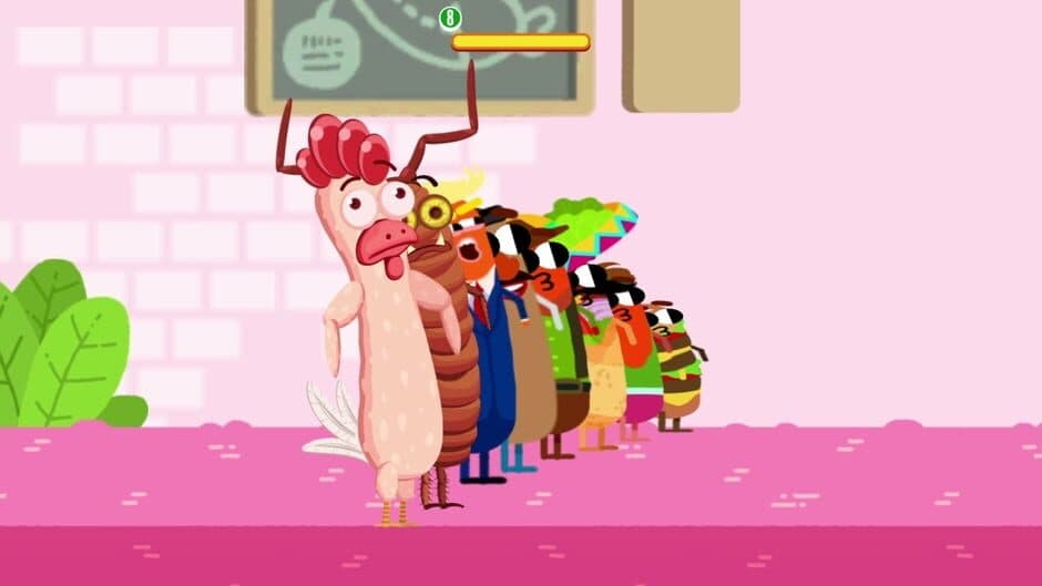 Run Sausage Run: Coins, Bugs and Chicken screenshot 3