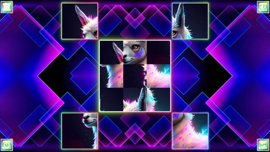 Neon Fantasy: Animals screenshot 1