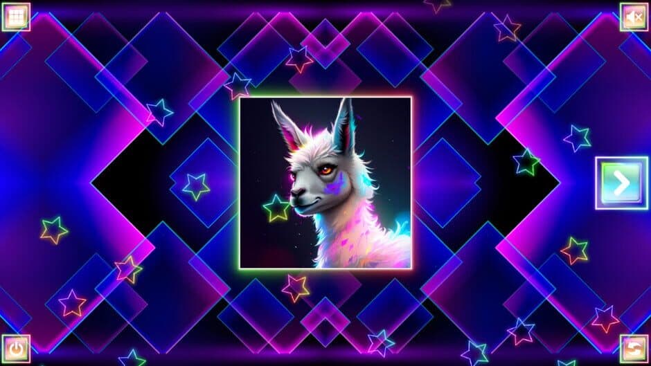 Neon Fantasy: Animals screenshot 2