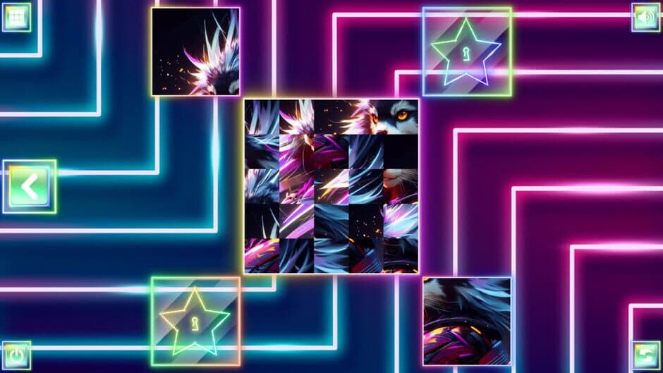 Neon Fantasy: Animals screenshot 5