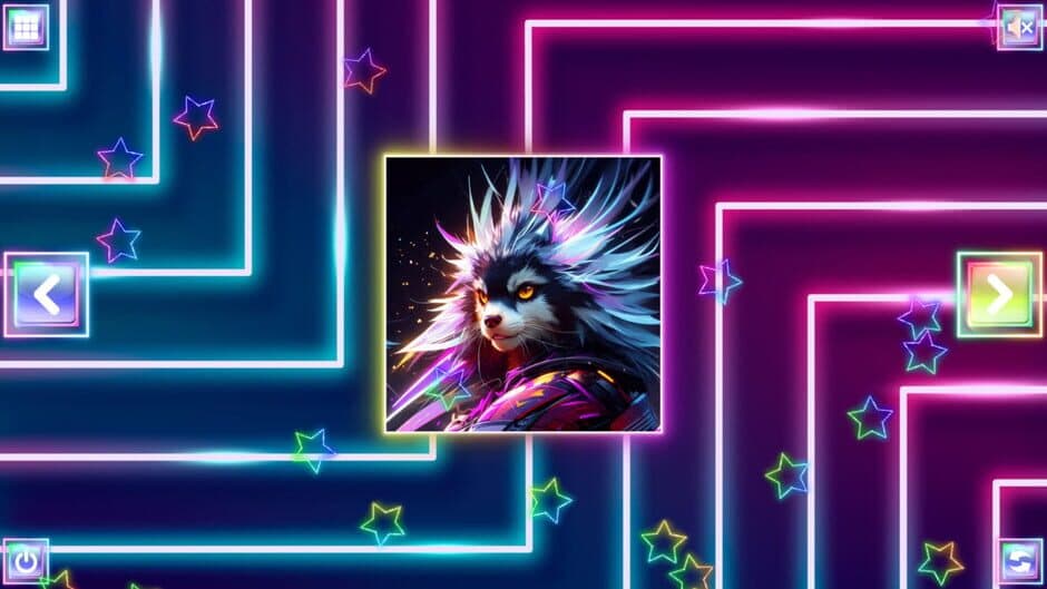 Neon Fantasy: Animals screenshot 6