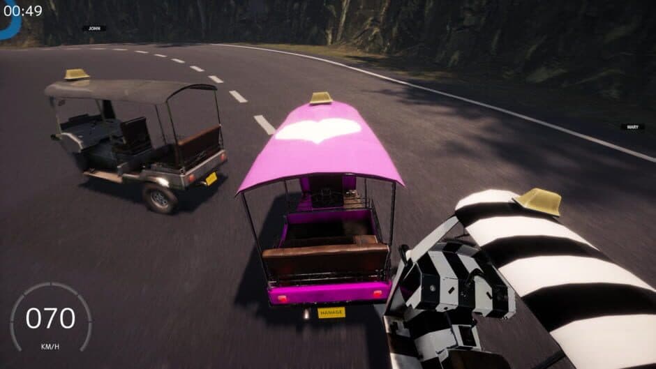 Tuk Tuk Race screenshot 2