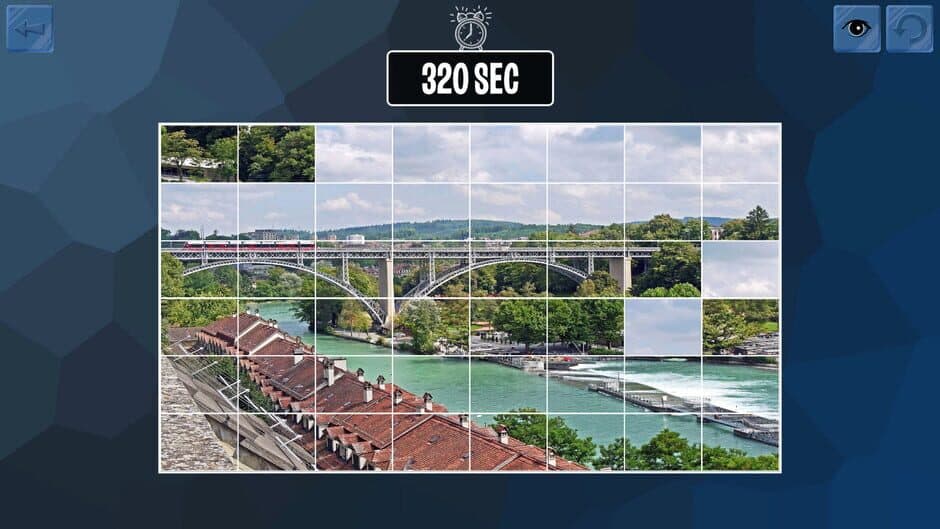 Easy puzzle: Bridges screenshot 1