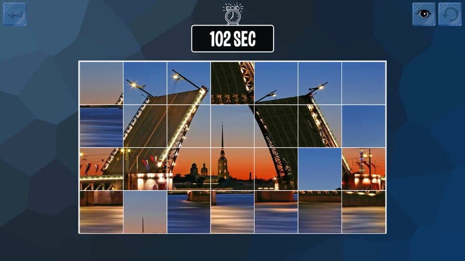 Easy puzzle: Bridges screenshot 2