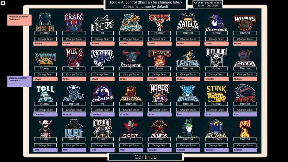 FFFL: Brutalball Manager screenshot 6