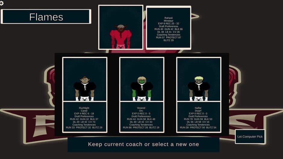 FFFL: Brutalball Manager screenshot 2