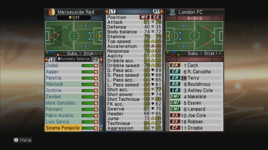 Winning Eleven: Pro Evolution Soccer 2007 screenshot 3