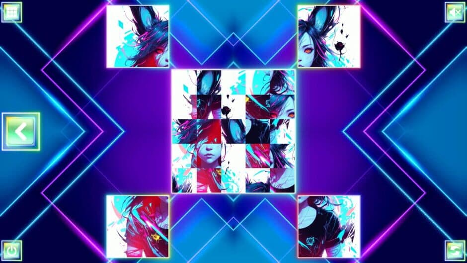 Neon Fantasy: Girls screenshot 2