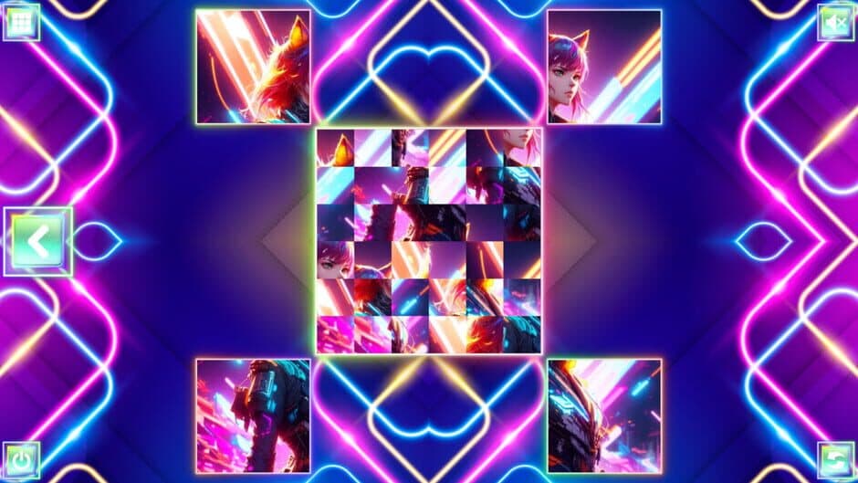 Neon Fantasy: Girls screenshot 4