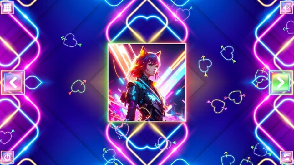 Neon Fantasy: Girls screenshot 3