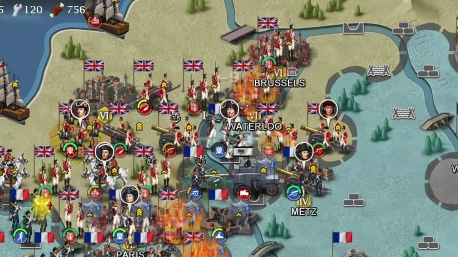 European War 4: Napoleon screenshot 2