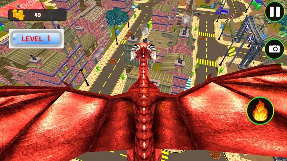 Fly Fly Dragon! screenshot 1