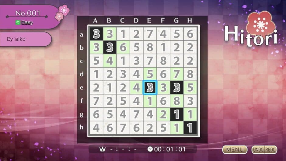 Puzzle by Nikoli S Hitori screenshot 2