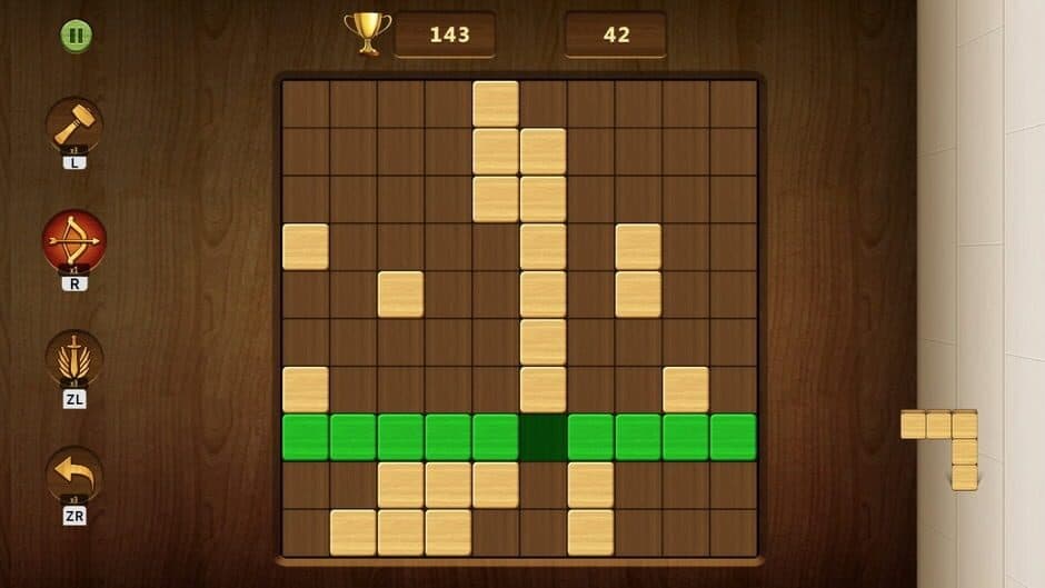 Wood Cube Block: Classic Casual Puzzle screenshot 4