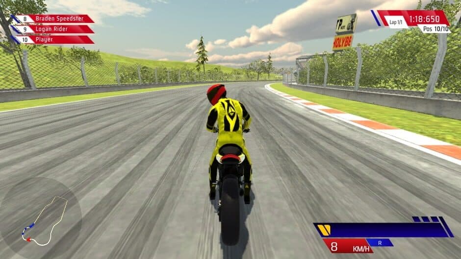Moto Racer Simulator GT Games screenshot 1