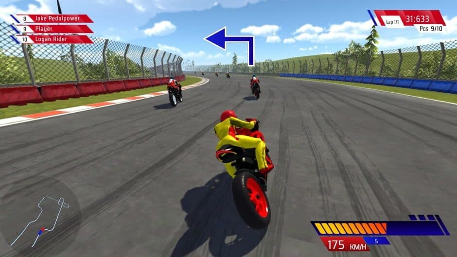 Moto Racer Simulator GT Games screenshot 2
